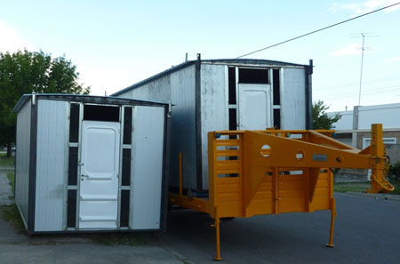 Equipo Habitacional Transportable 6 x 2.40 mts.