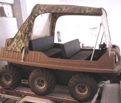 Autos El�ctricos y de Anfibios para caza
