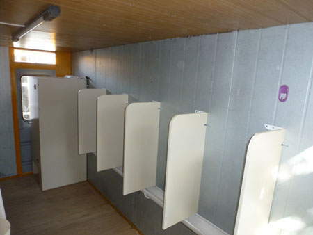 Módulos Sanitarios 2 x 2.50 mts.